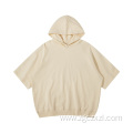 Japanese casual couple thick terry hooded sweater